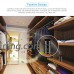 Atongm Refrigerator Purifier  Intelligent Air Purifier Multi-function Ozone Sterilizing Deodorizer Freshener for Kitchen Odor  Shoe Cabinet  Closets and Wardrobe (Black) - B07587LLGT